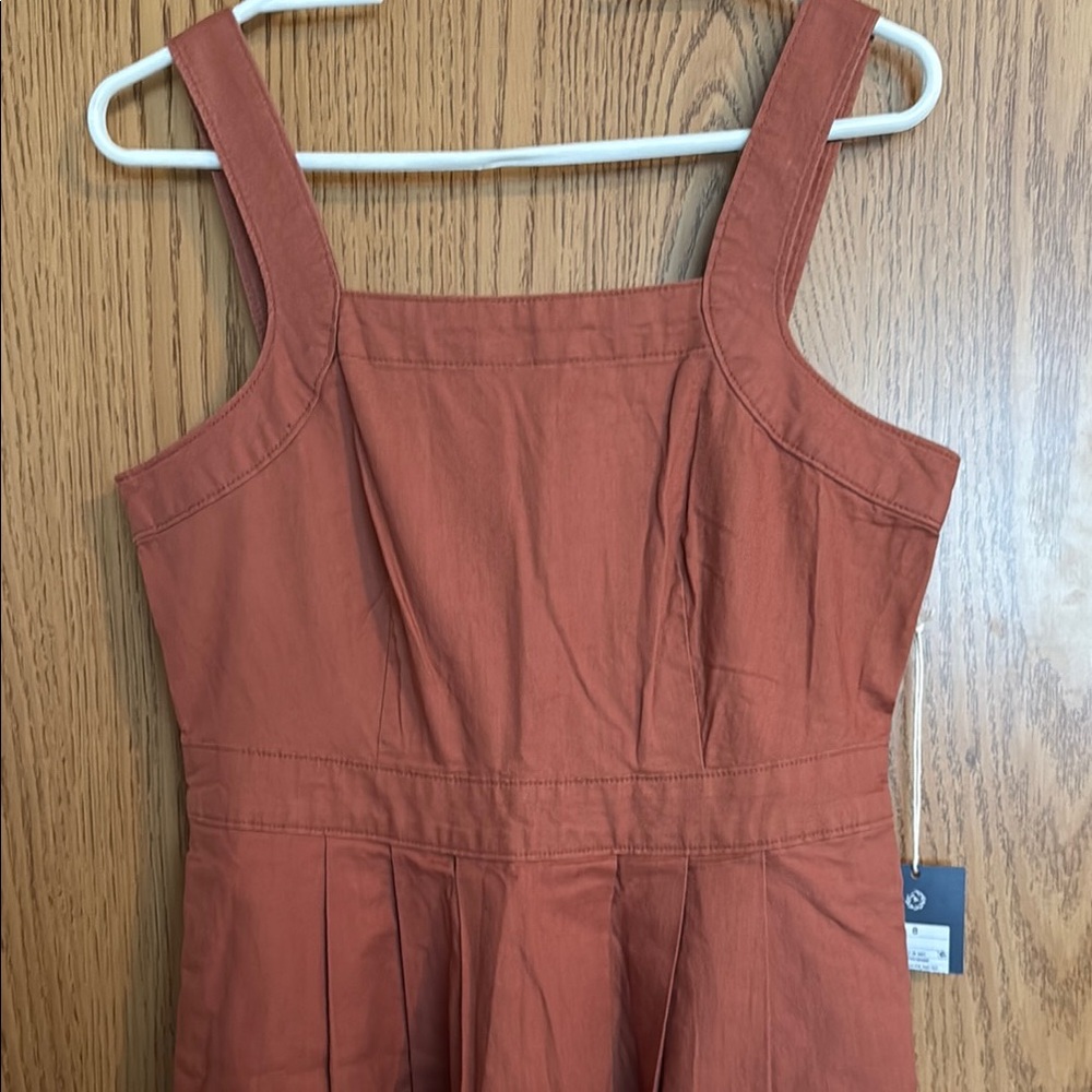 Universal Thread Rust Midi Dress - Picture 2 of 9